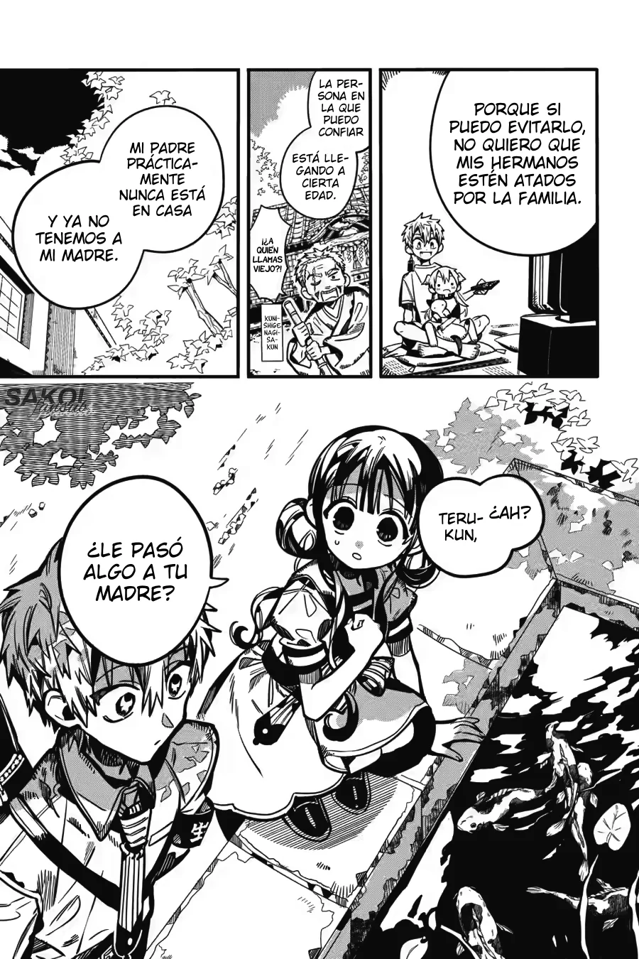 Jibaku Shounen Hanako-kun Capítulo 114 - Página 19