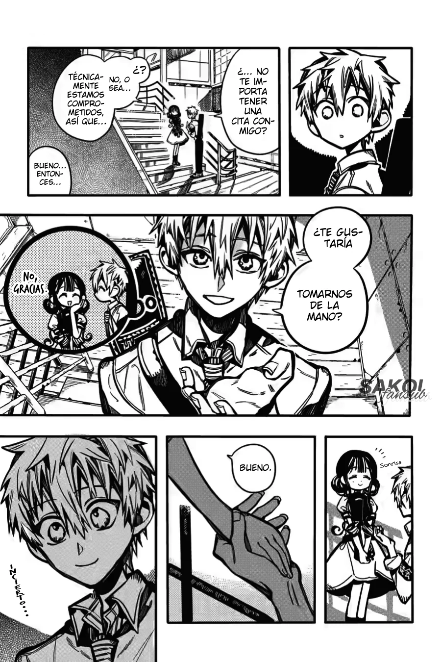 Jibaku Shounen Hanako-kun Capítulo 114 - Página 5