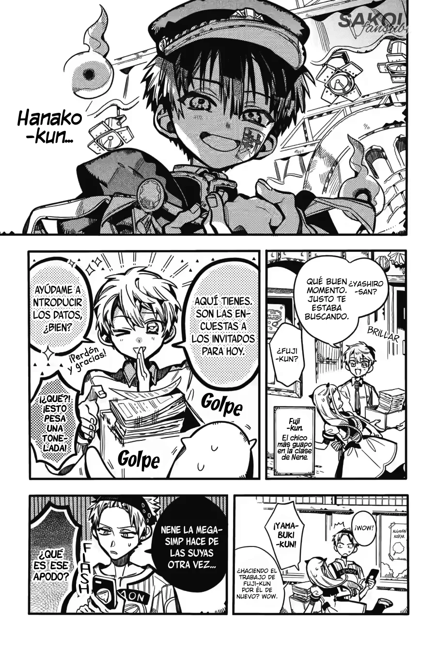 Jibaku Shounen Hanako-kun Capítulo 115 - Página 11