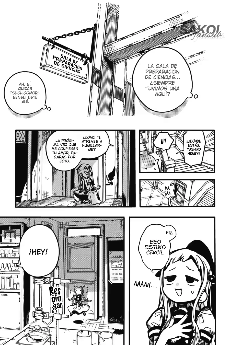 Jibaku Shounen Hanako-kun Capítulo 115 - Página 13