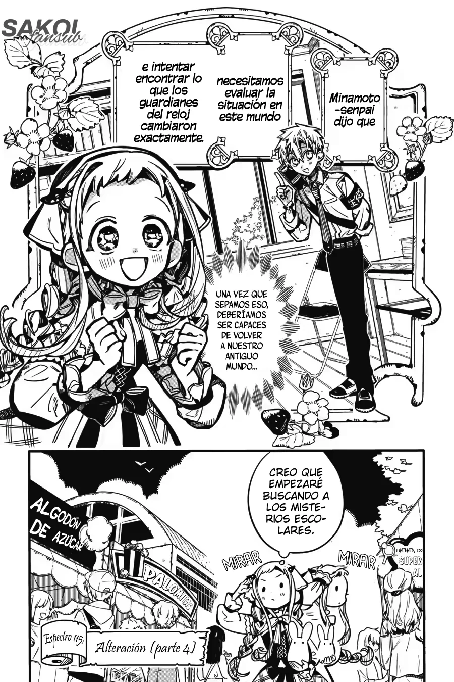 Jibaku Shounen Hanako-kun Capítulo 115 - Página 3