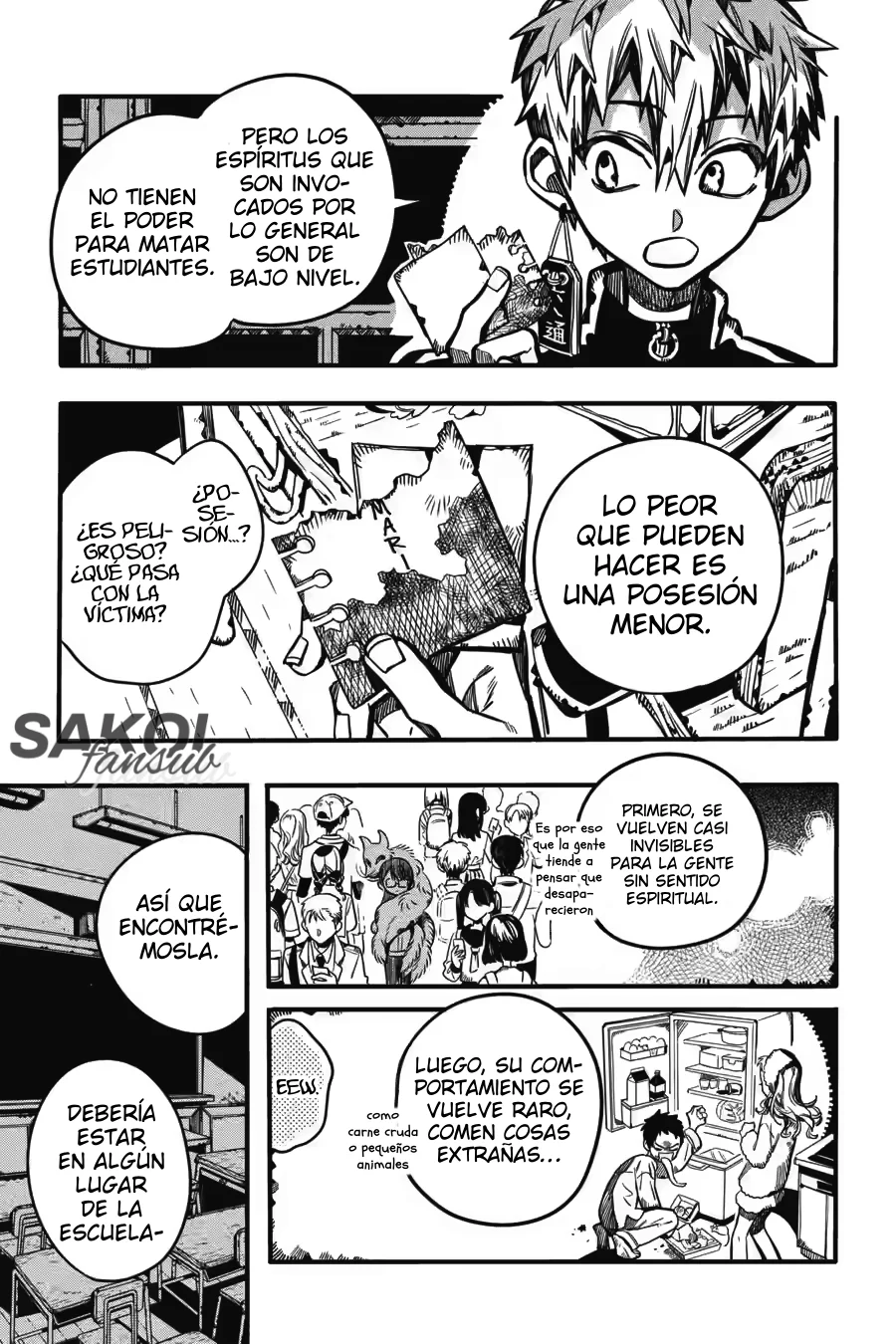 Jibaku Shounen Hanako-kun Capítulo 115 - Página 34