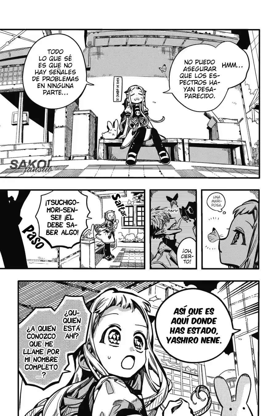 Jibaku Shounen Hanako-kun Capítulo 115 - Página 5