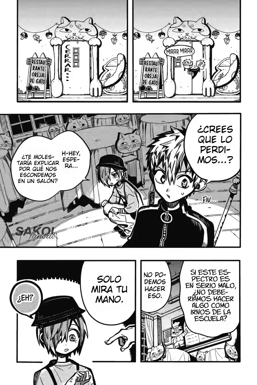 Jibaku Shounen Hanako-kun Capítulo 116 - Página 14