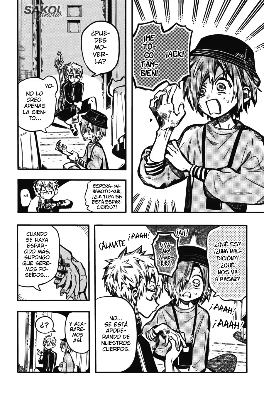 Jibaku Shounen Hanako-kun Capítulo 116 - Página 15