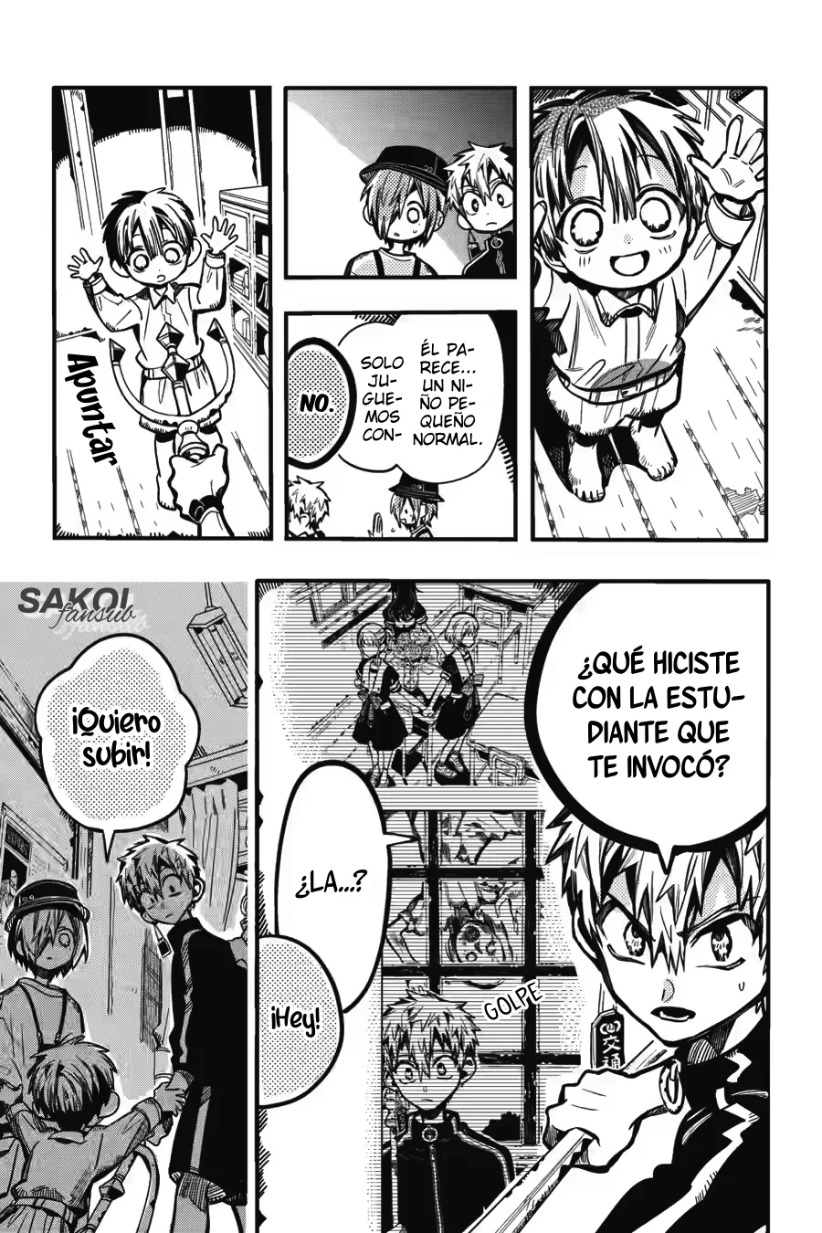 Jibaku Shounen Hanako-kun Capítulo 116 - Página 7