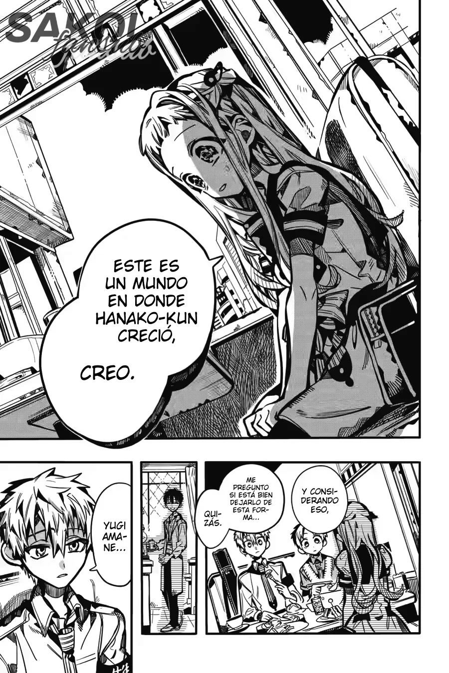 Jibaku Shounen Hanako-kun Capítulo 117 - Página 11