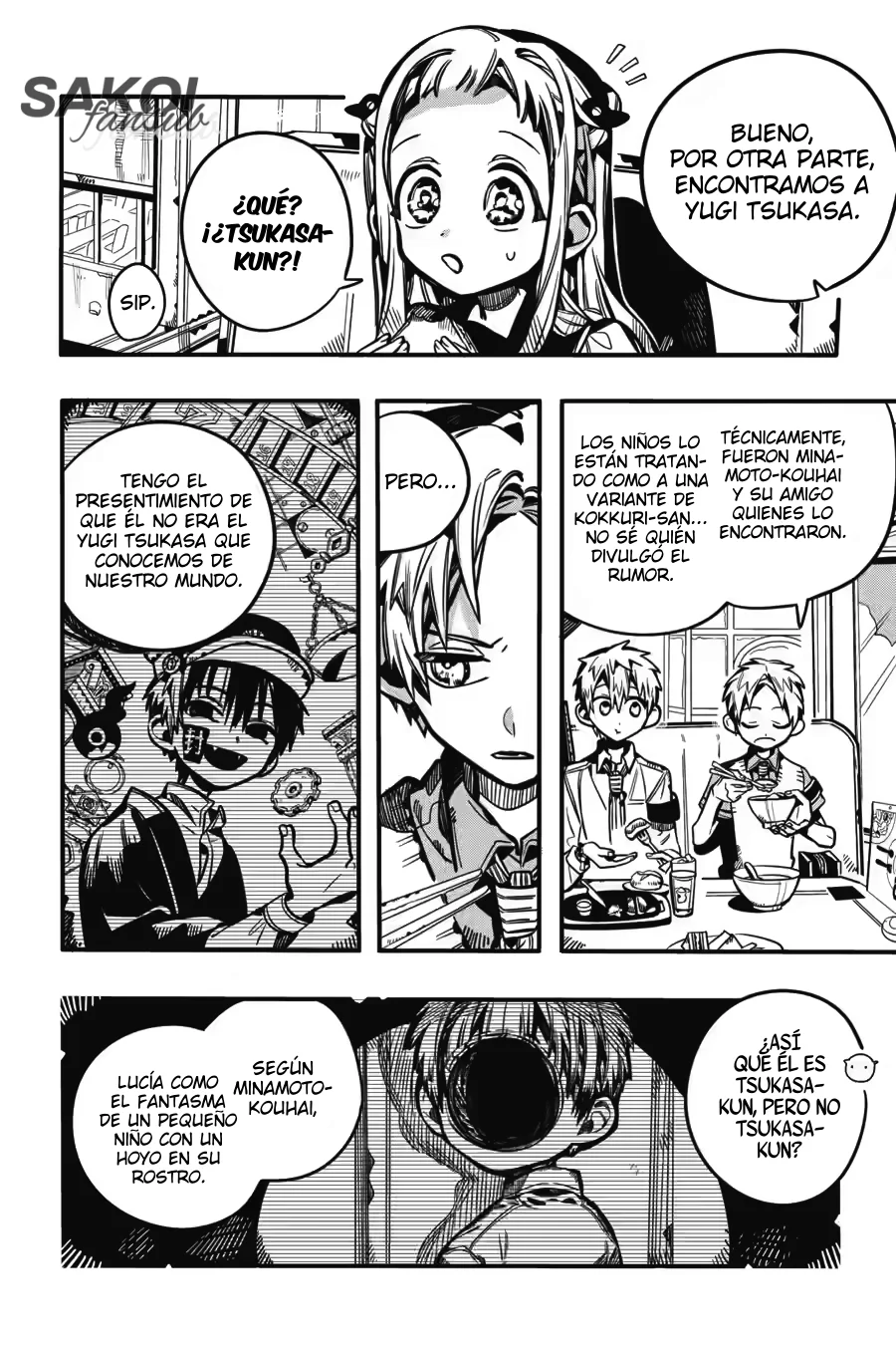 Jibaku Shounen Hanako-kun Capítulo 117 - Página 12