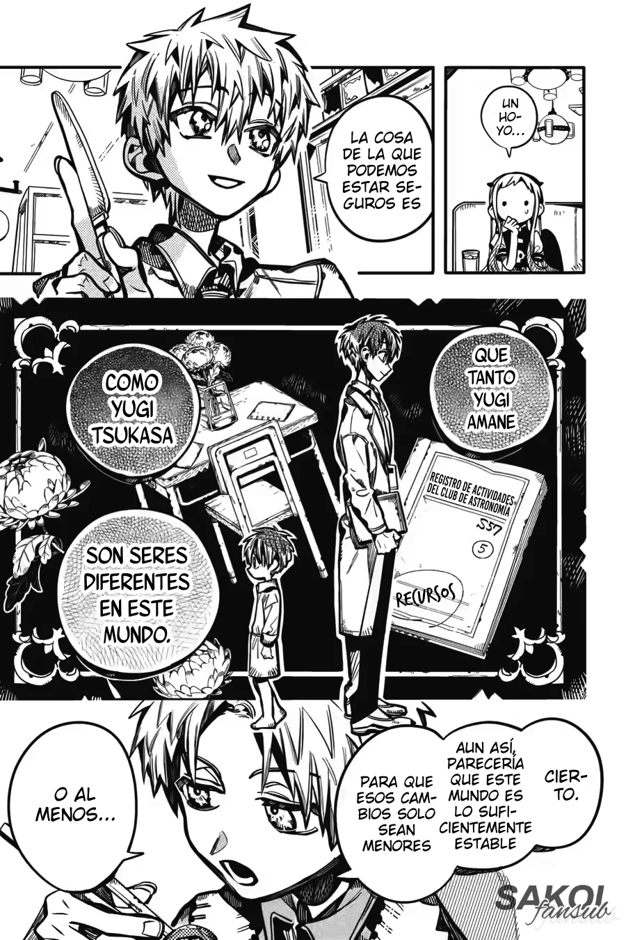 Jibaku Shounen Hanako-kun Capítulo 117 - Página 13