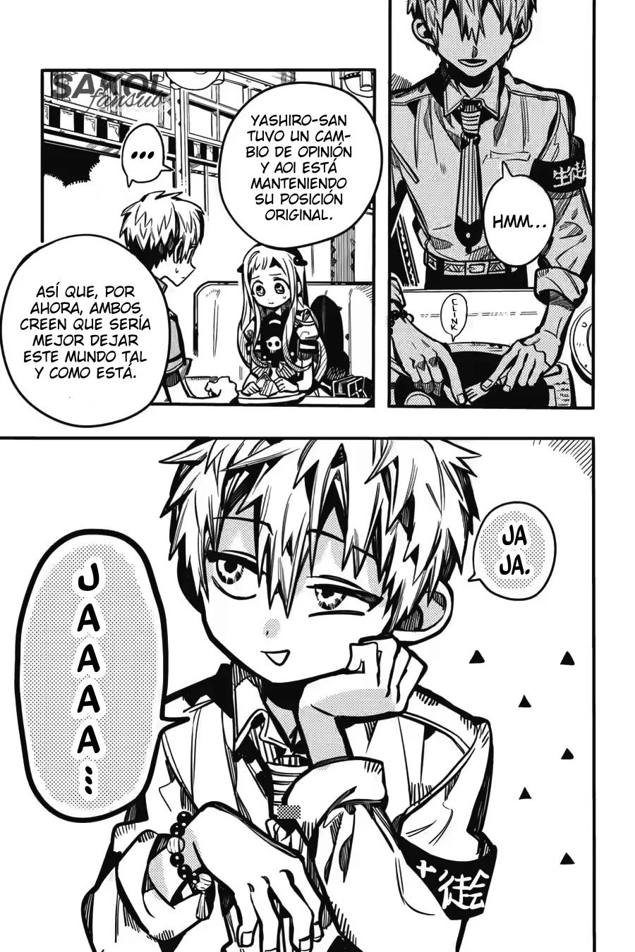 Jibaku Shounen Hanako-kun Capítulo 117 - Página 15