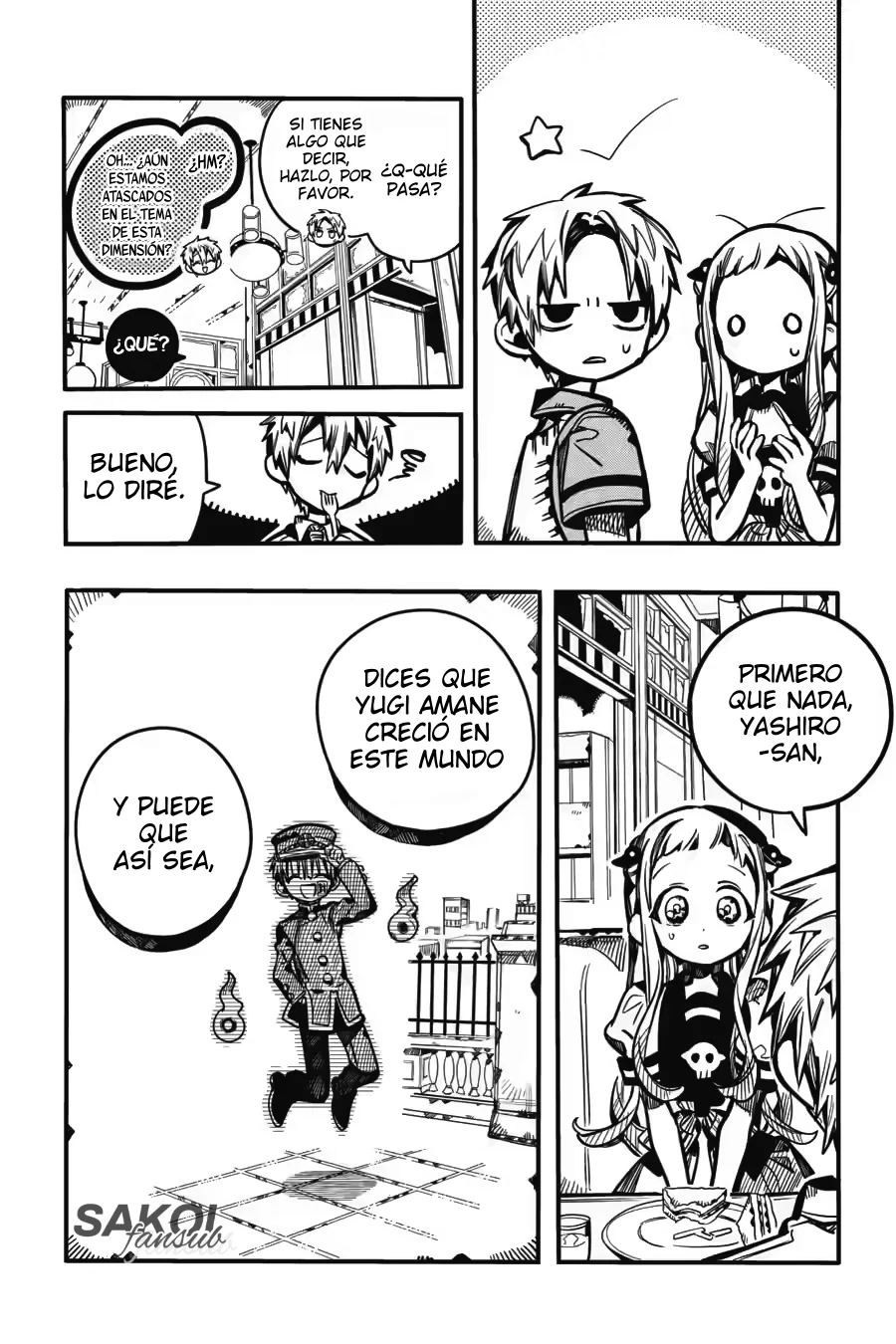 Jibaku Shounen Hanako-kun Capítulo 117 - Página 16