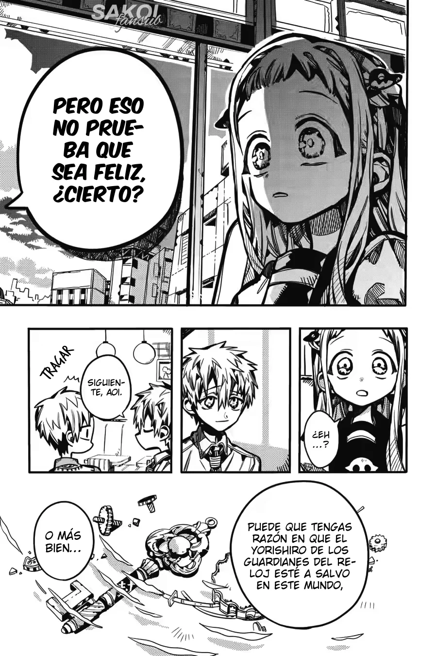 Jibaku Shounen Hanako-kun Capítulo 117 - Página 17