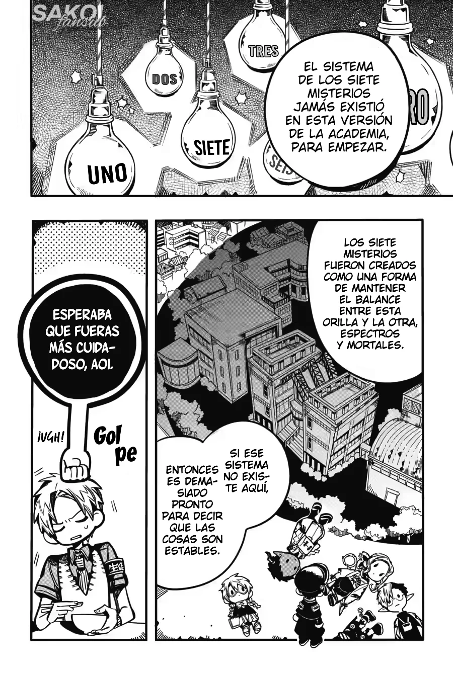 Jibaku Shounen Hanako-kun Capítulo 117 - Página 18