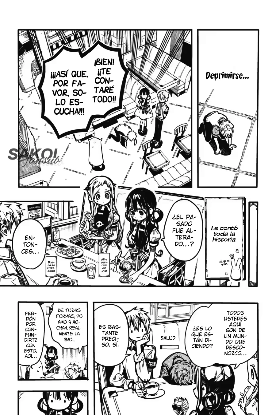 Jibaku Shounen Hanako-kun Capítulo 117 - Página 32