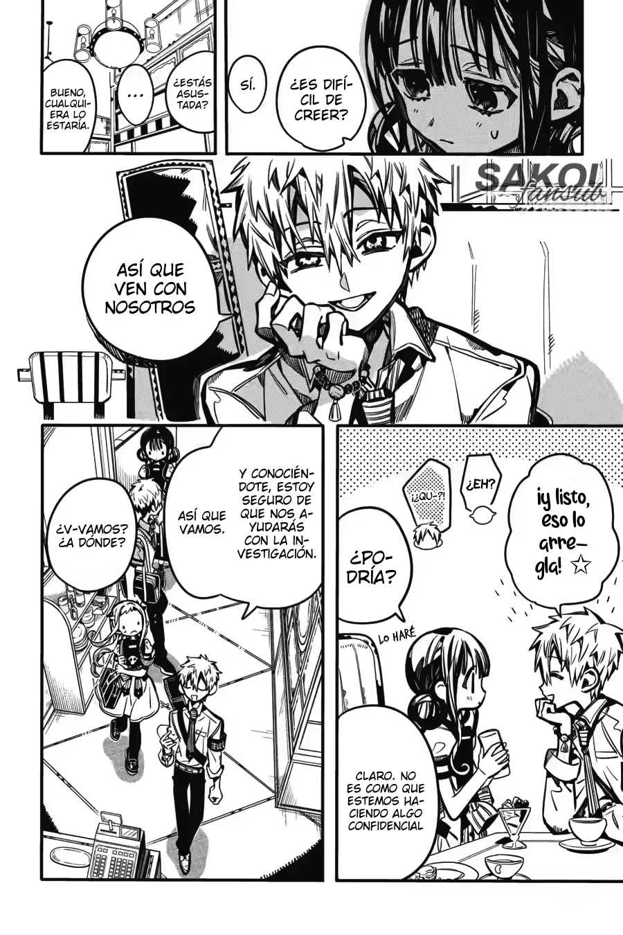 Jibaku Shounen Hanako-kun Capítulo 117 - Página 33