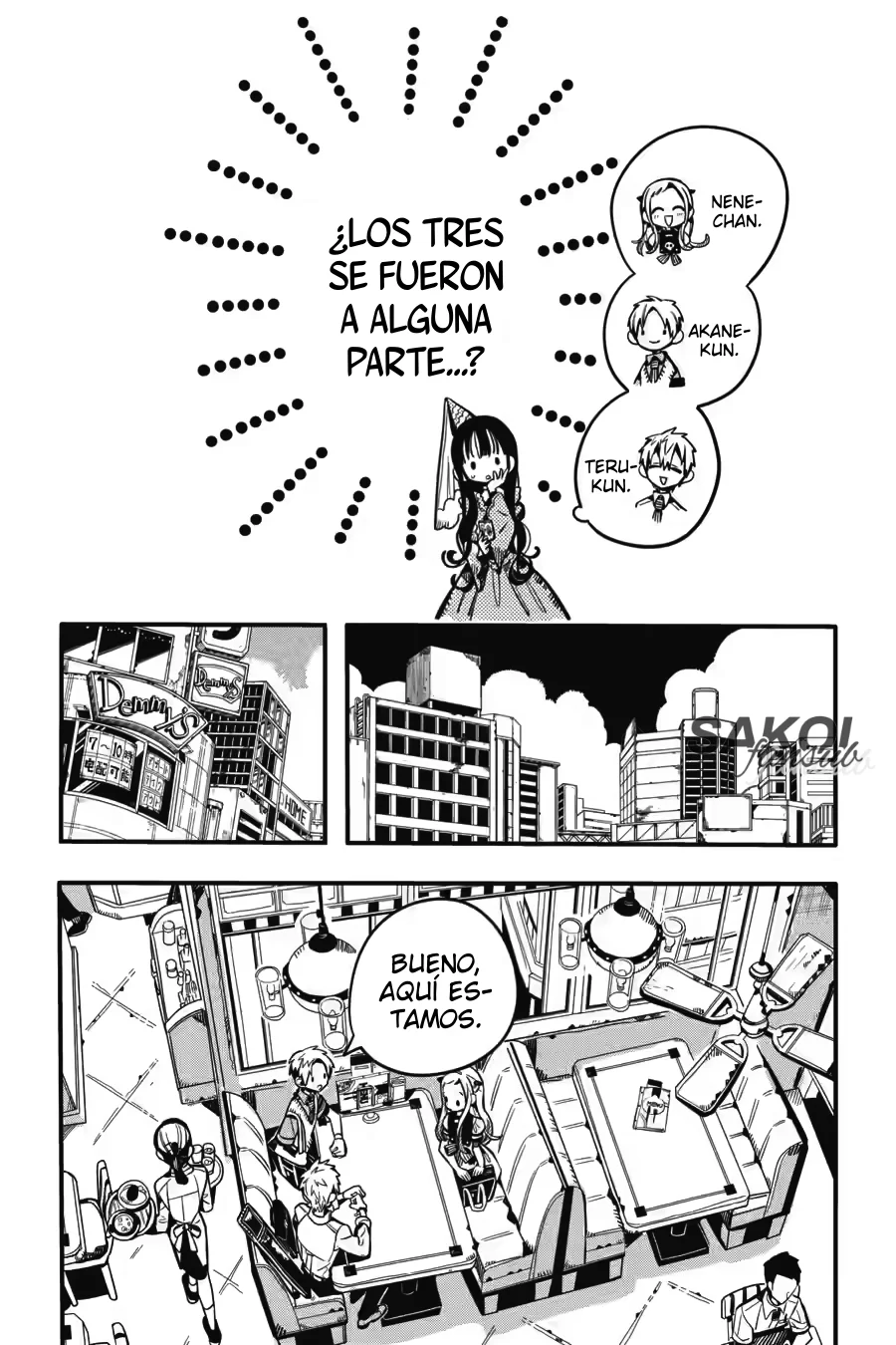 Jibaku Shounen Hanako-kun Capítulo 117 - Página 5
