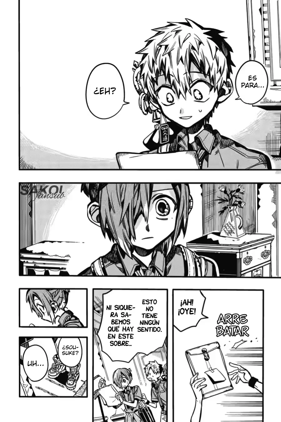 Jibaku Shounen Hanako-kun Capítulo 118 - Página 10