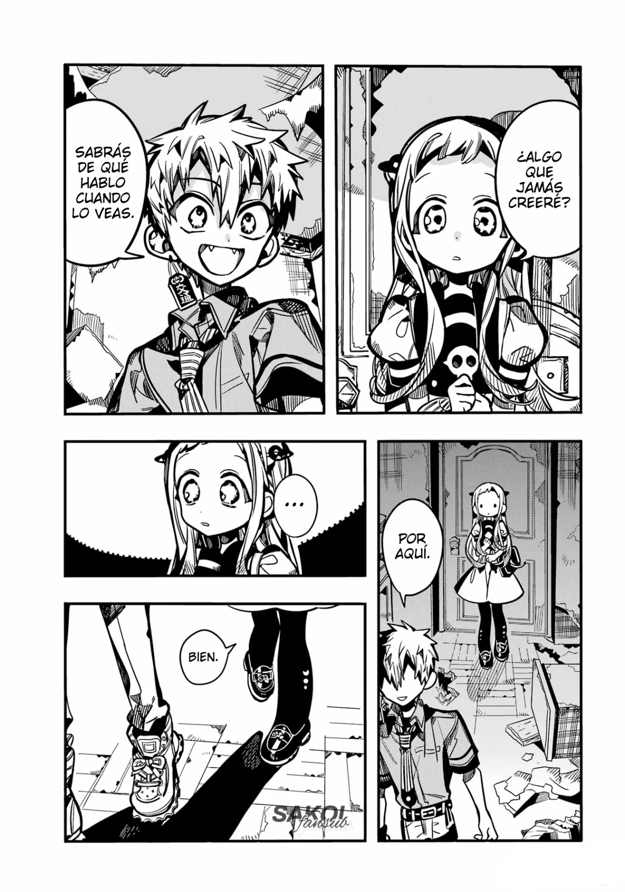 Jibaku Shounen Hanako-kun Capítulo 119 - Página 17