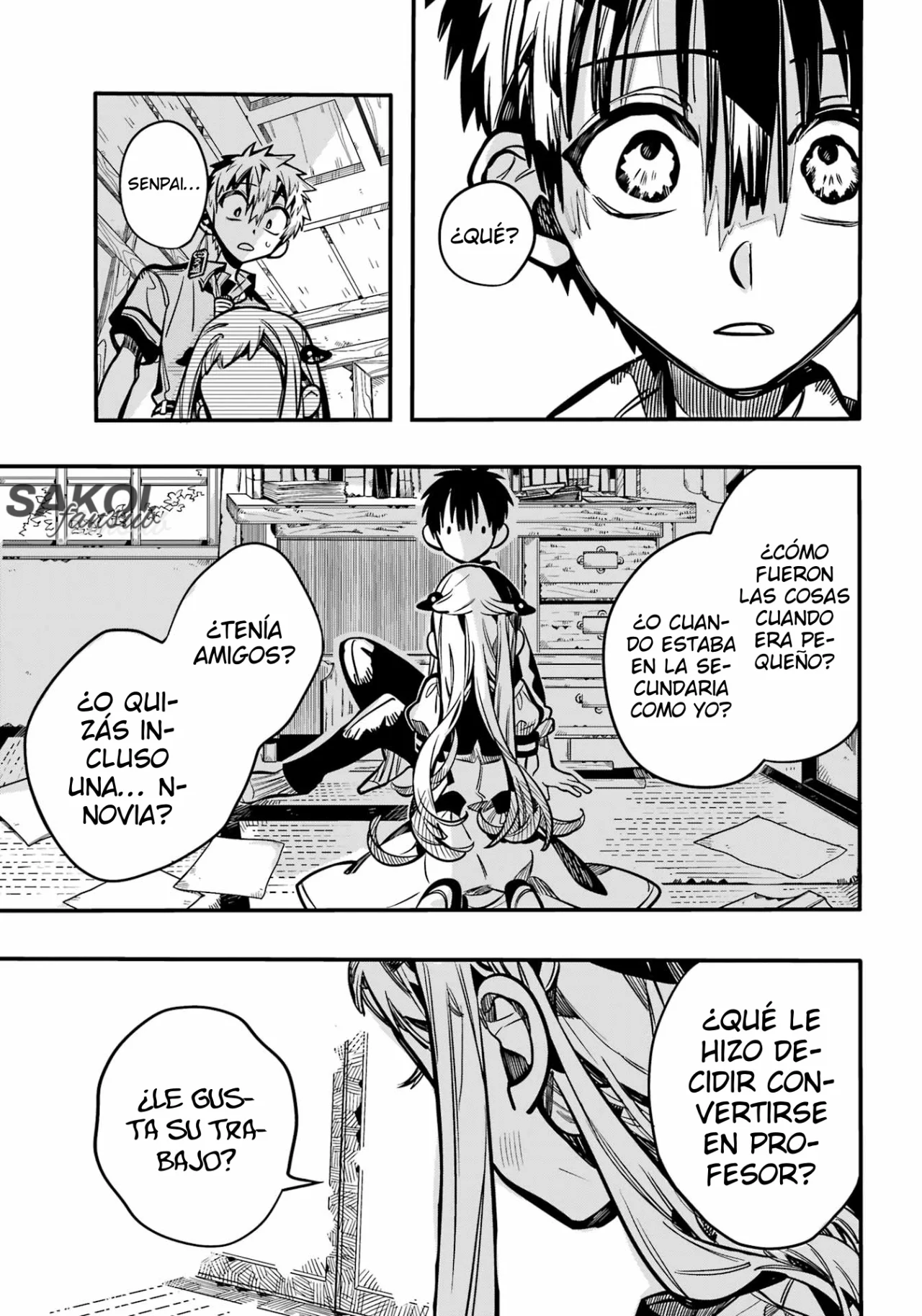 Jibaku Shounen Hanako-kun Capítulo 119 - Página 33