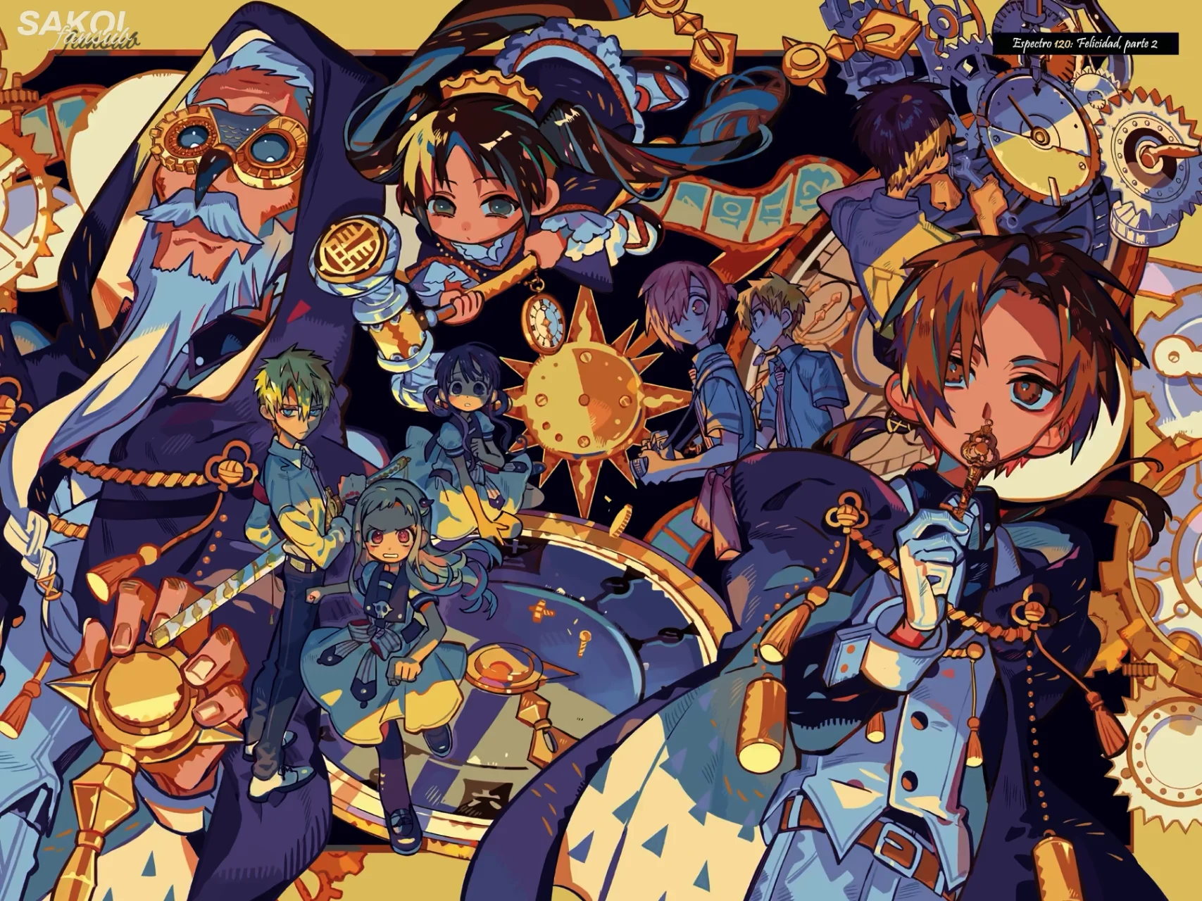 Jibaku Shounen Hanako-kun Capítulo 120 - Página 4