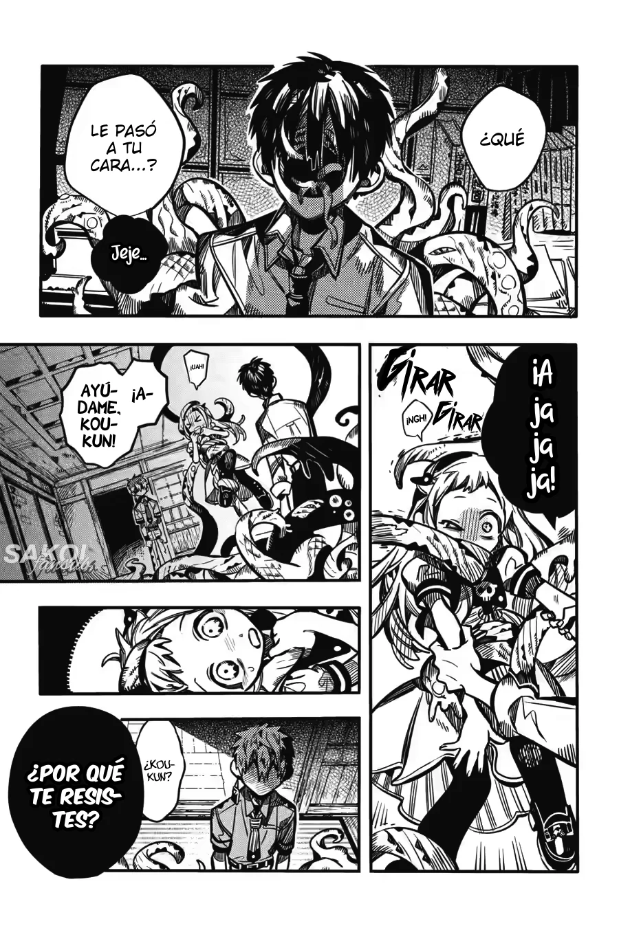 Jibaku Shounen Hanako-kun Capítulo 120 - Página 6