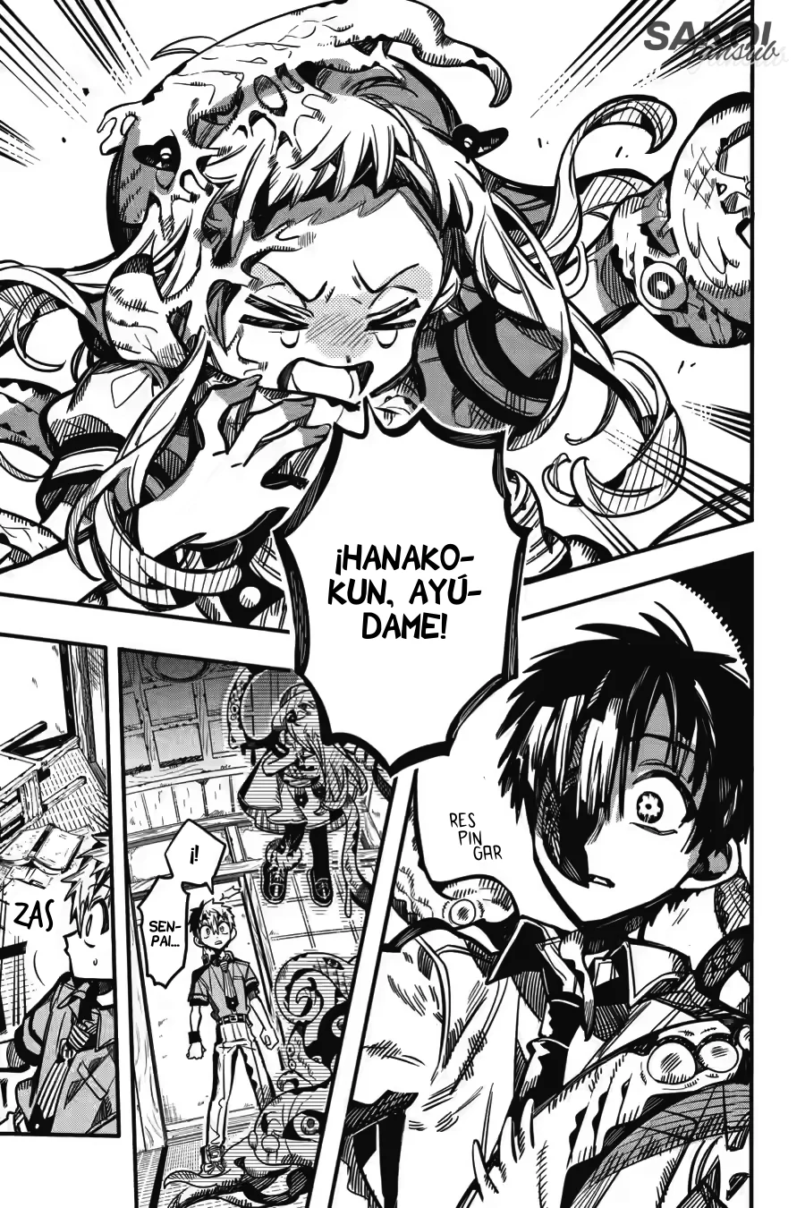 Jibaku Shounen Hanako-kun Capítulo 120 - Página 8