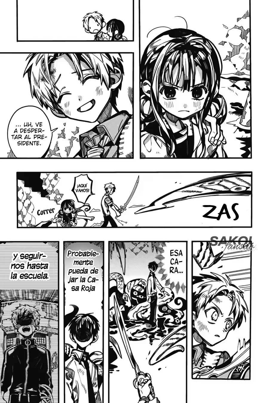 Jibaku Shounen Hanako-kun Capítulo 121 - Página 36