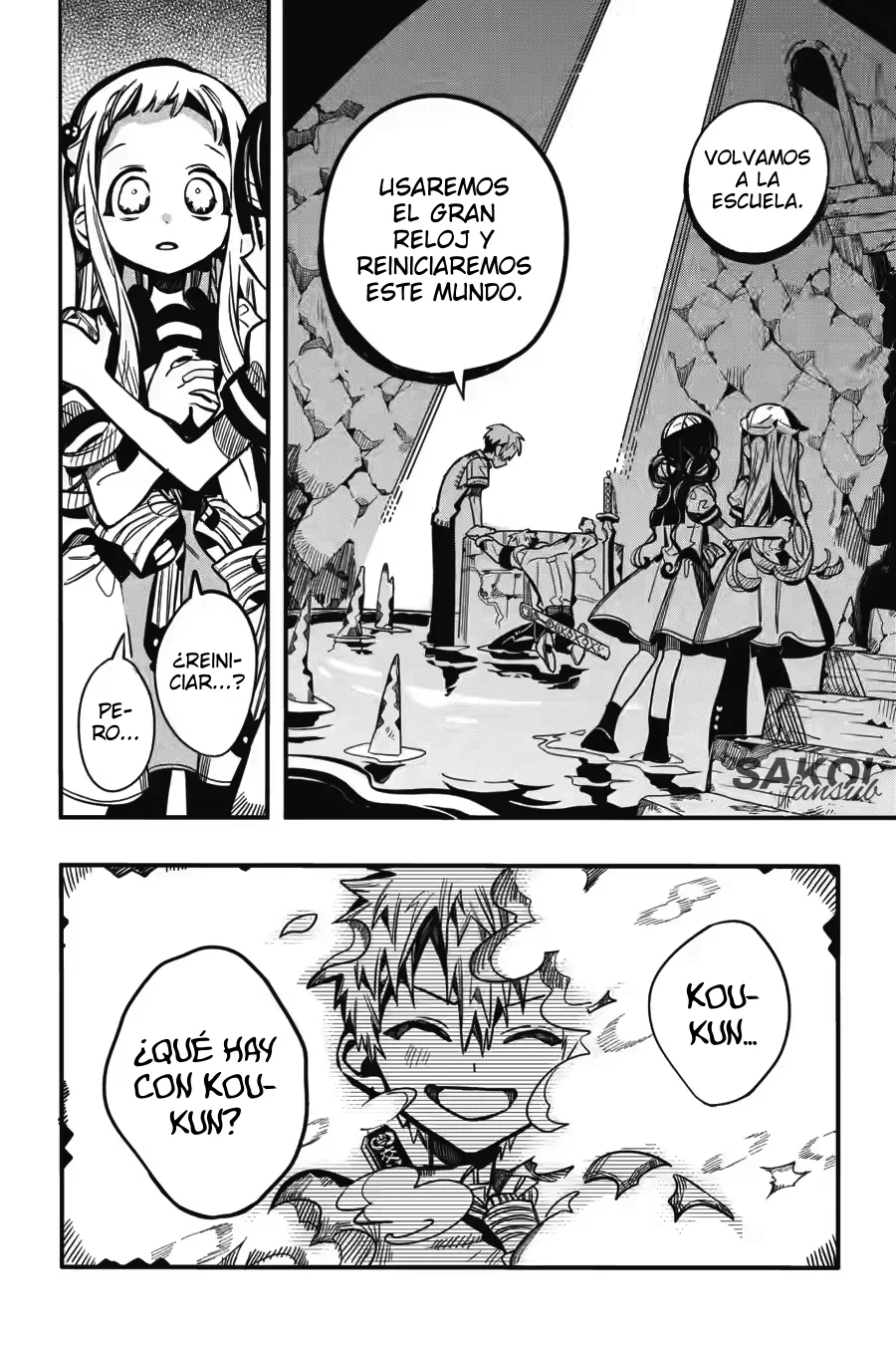 Jibaku Shounen Hanako-kun Capítulo 121 - Página 6