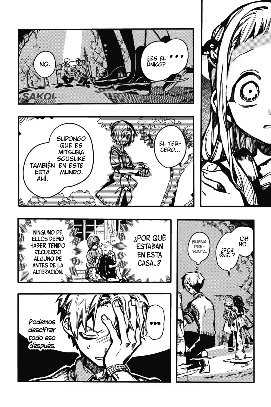 Jibaku Shounen Hanako-kun Capítulo 121 - Página 8