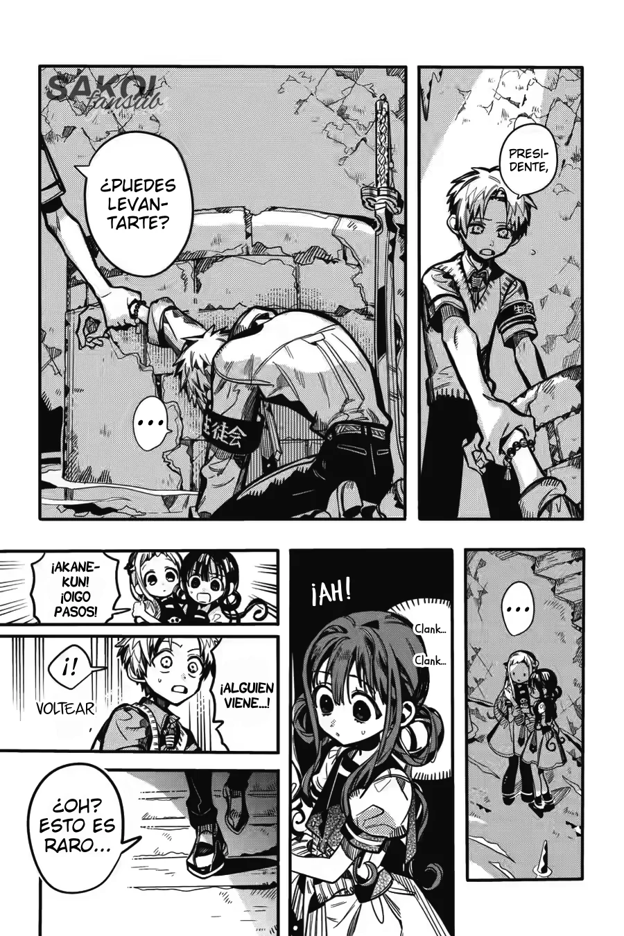 Jibaku Shounen Hanako-kun Capítulo 121 - Página 9