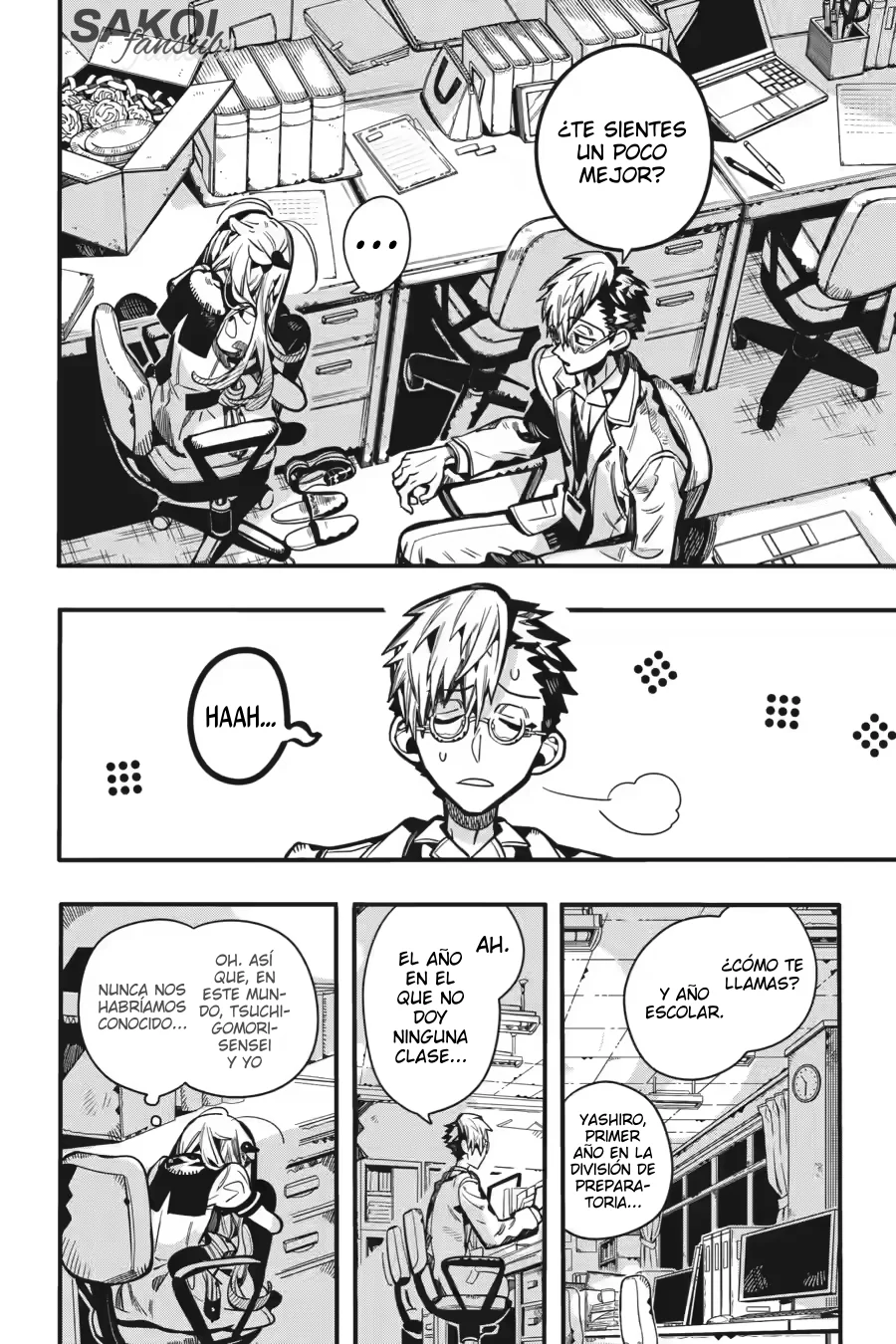 Jibaku Shounen Hanako-kun Capítulo 122 - Página 11