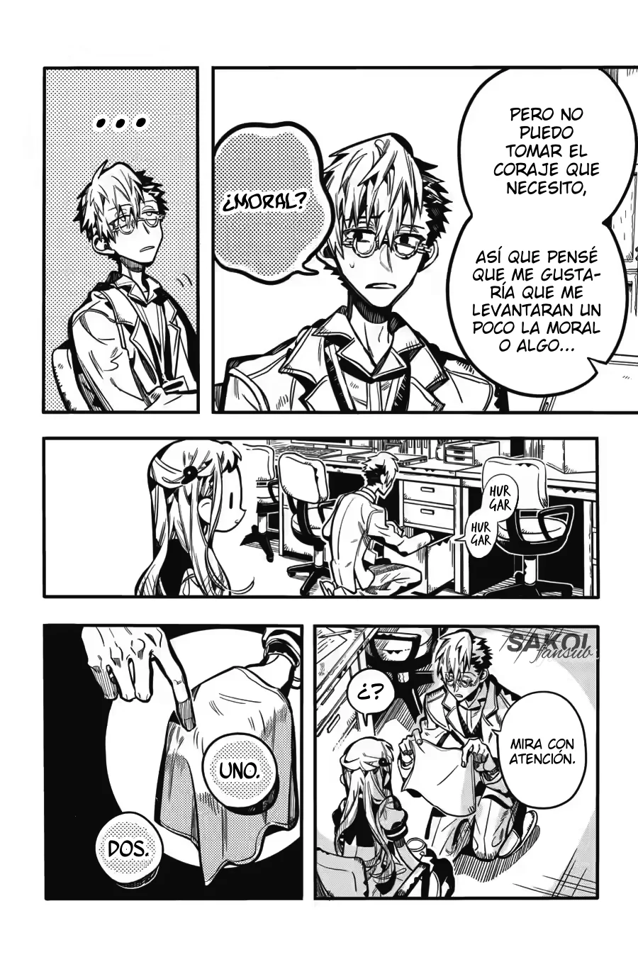 Jibaku Shounen Hanako-kun Capítulo 122 - Página 17