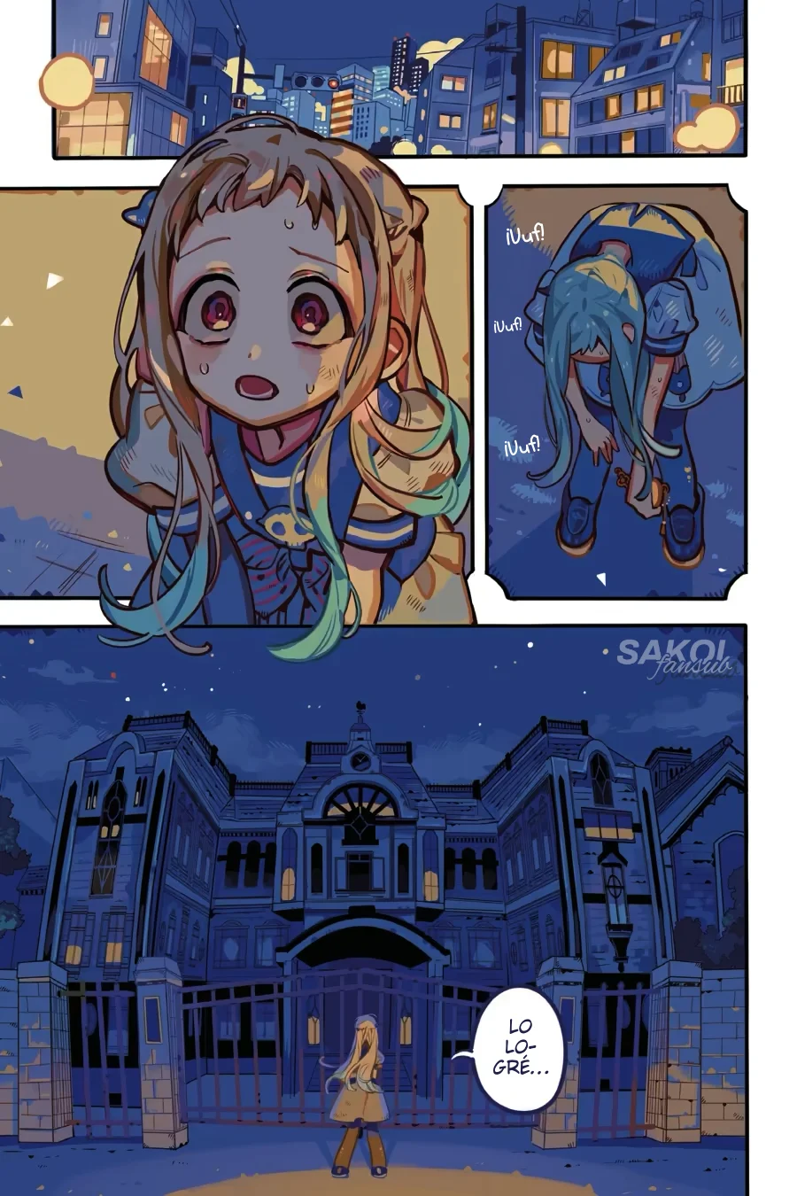 Jibaku Shounen Hanako-kun Capítulo 122 - Página 3