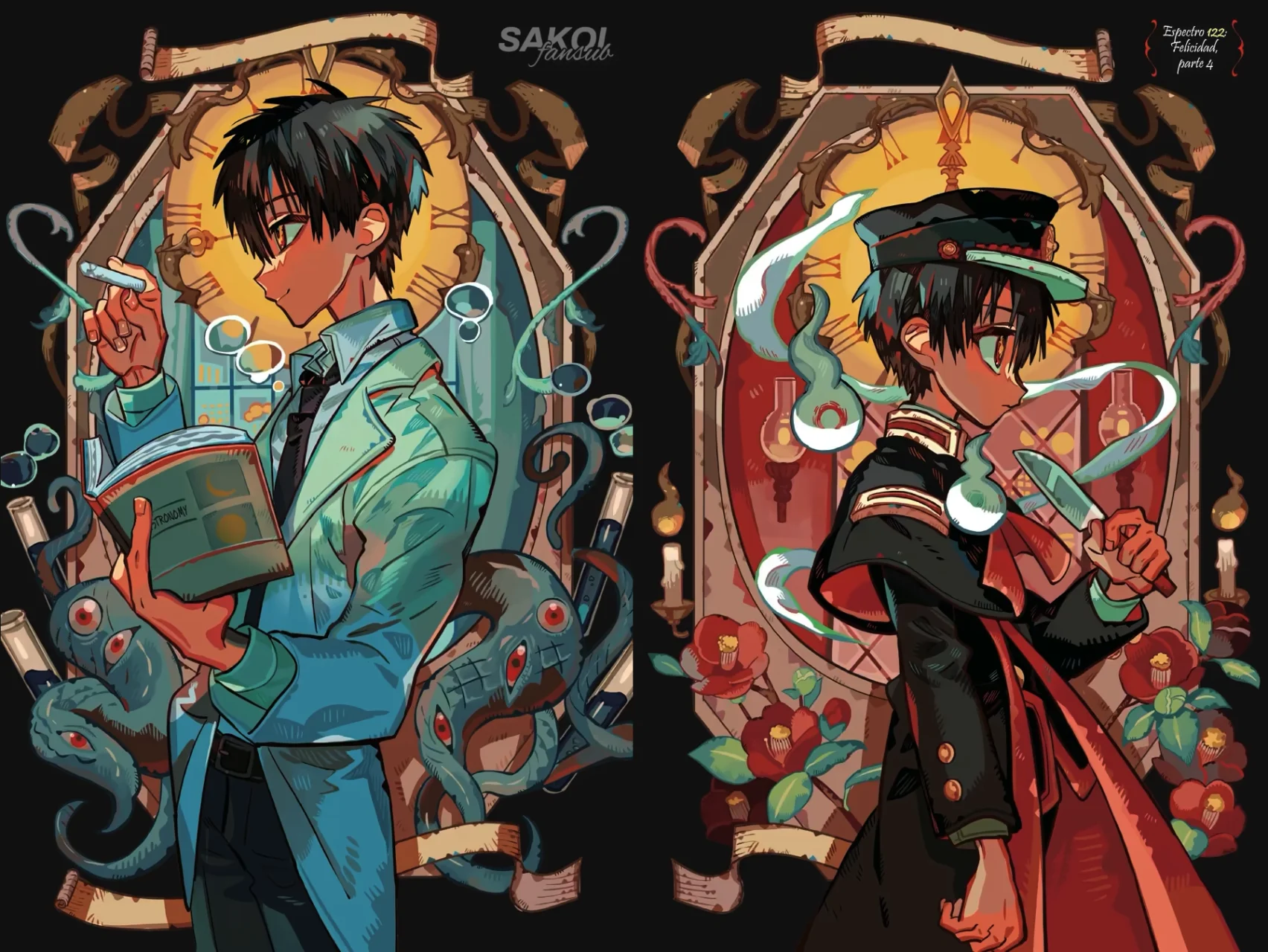 Jibaku Shounen Hanako-kun Capítulo 122 - Página 4