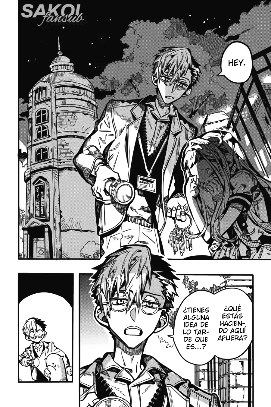 Jibaku Shounen Hanako-kun Capítulo 122 - Página 9