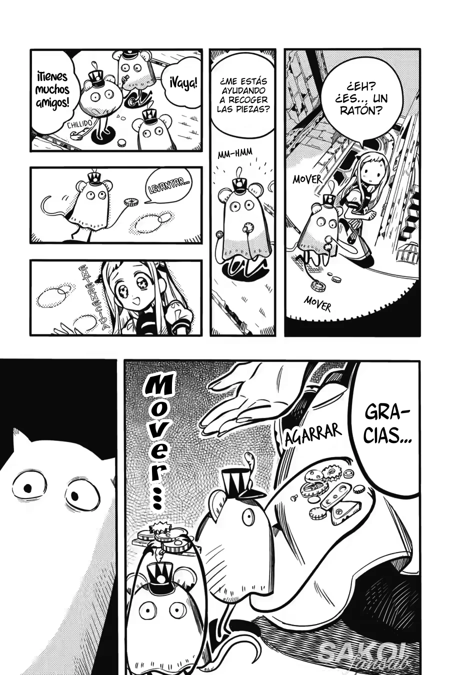 Jibaku Shounen Hanako-kun Capítulo 123 - Página 14