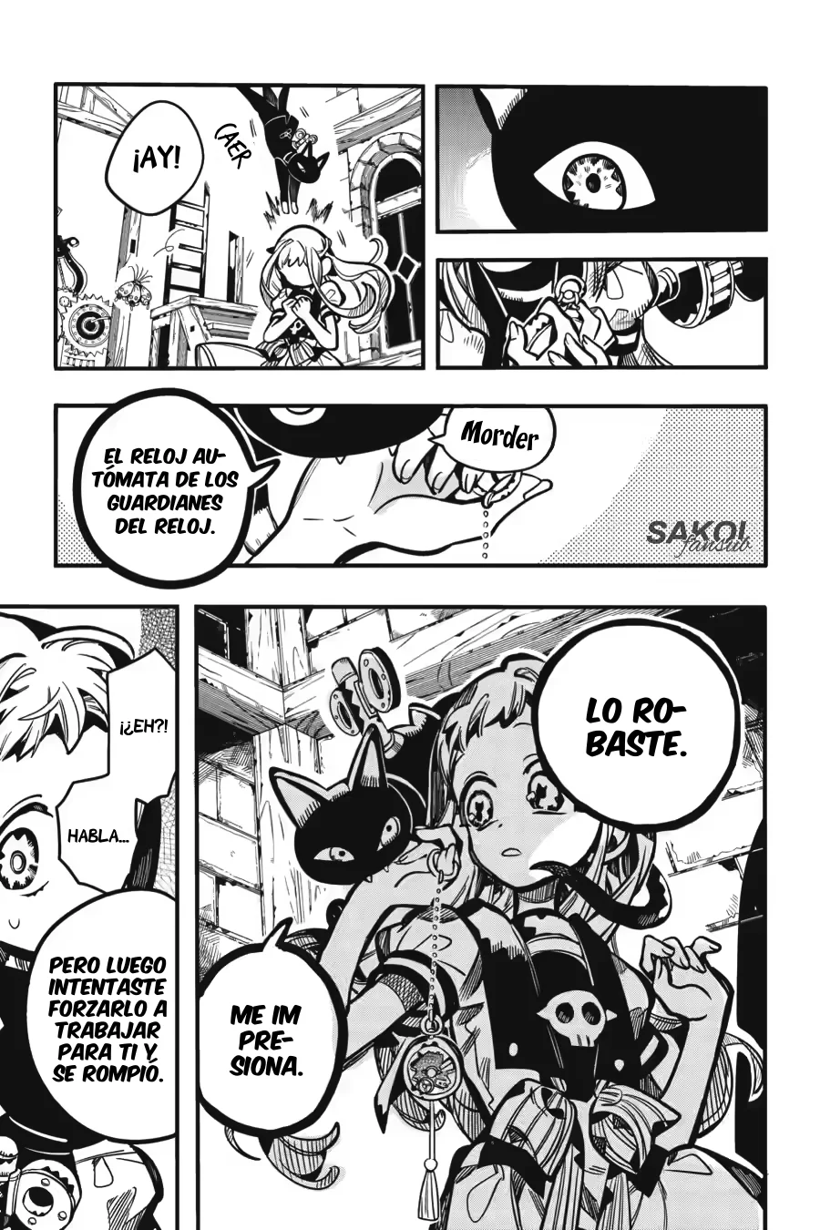 Jibaku Shounen Hanako-kun Capítulo 123 - Página 18