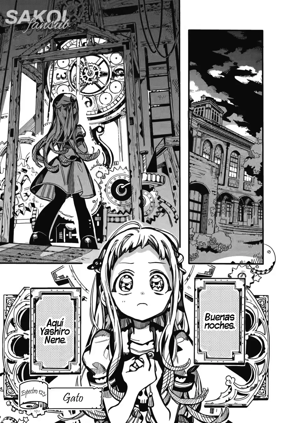 Jibaku Shounen Hanako-kun Capítulo 123 - Página 3