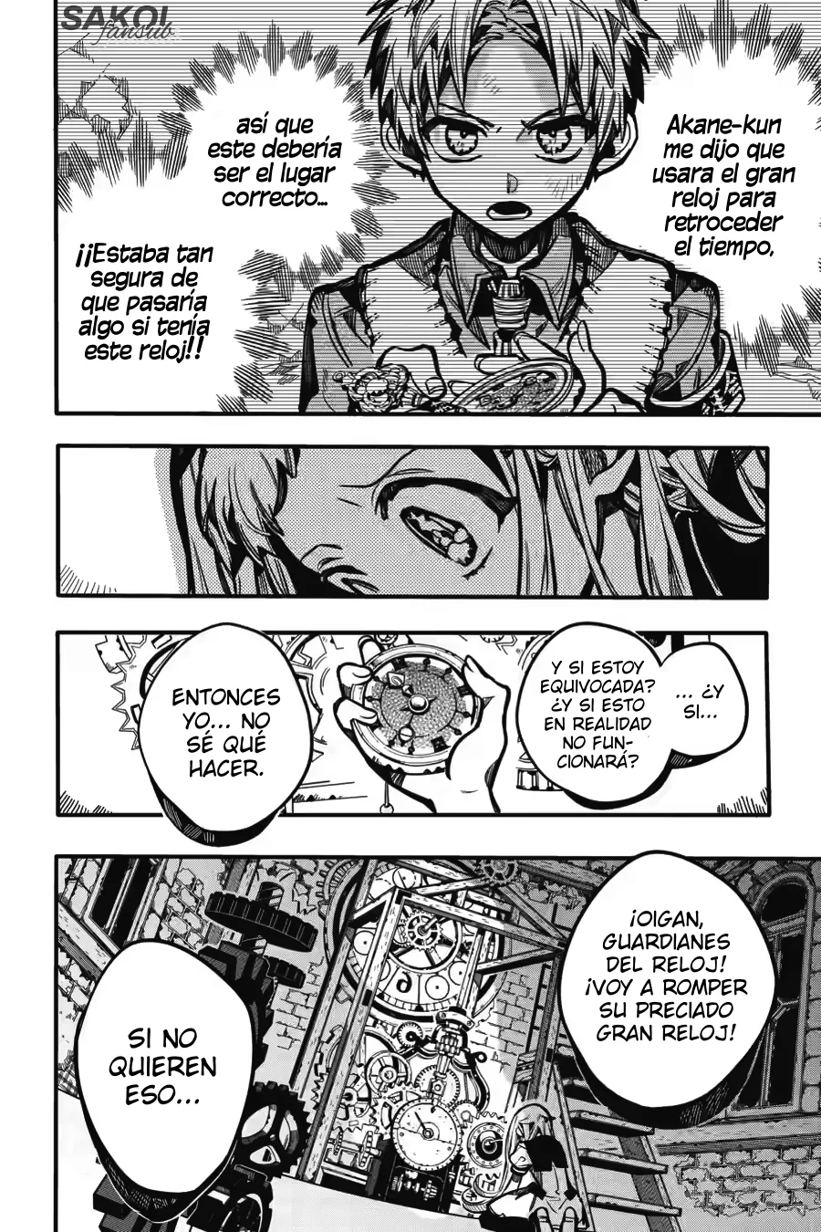 Jibaku Shounen Hanako-kun Capítulo 123 - Página 9