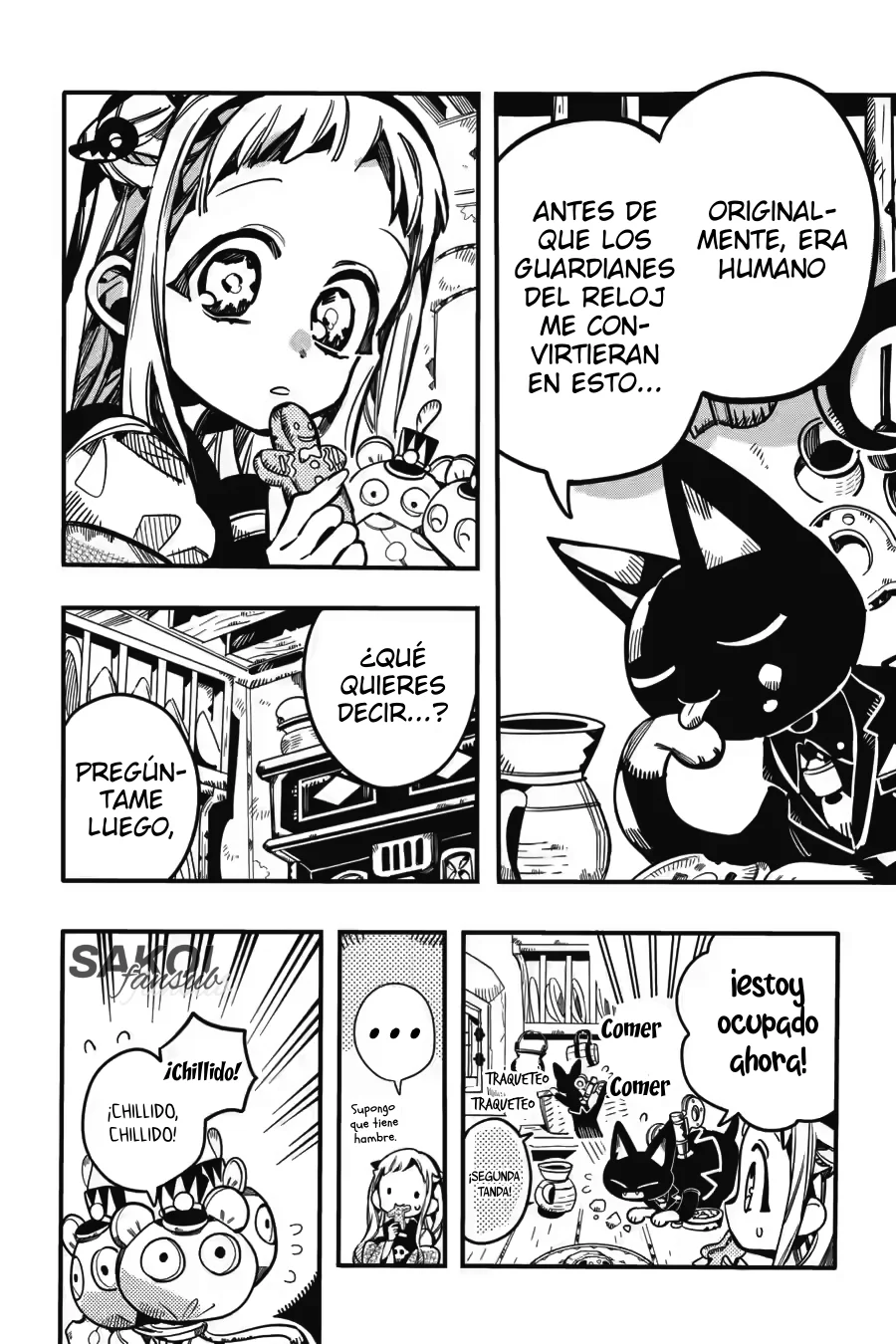 Jibaku Shounen Hanako-kun Capítulo 124 - Página 14