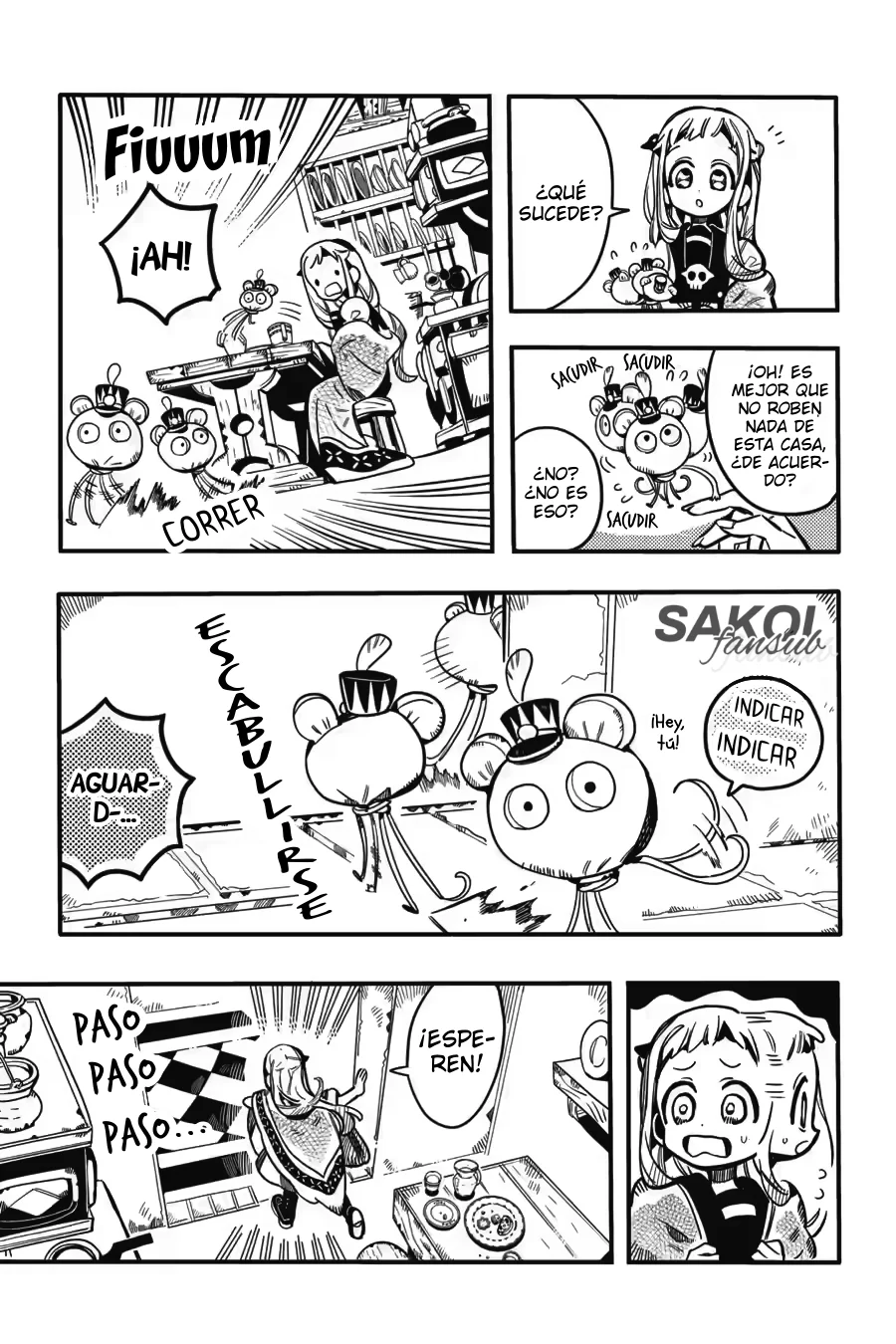 Jibaku Shounen Hanako-kun Capítulo 124 - Página 15