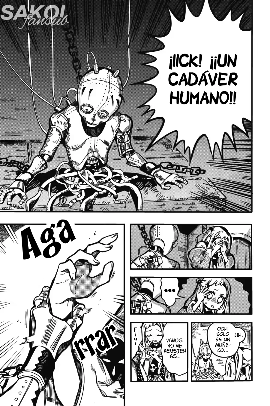 Jibaku Shounen Hanako-kun Capítulo 124 - Página 17