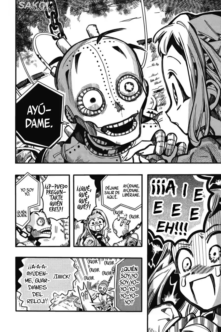 Jibaku Shounen Hanako-kun Capítulo 124 - Página 18