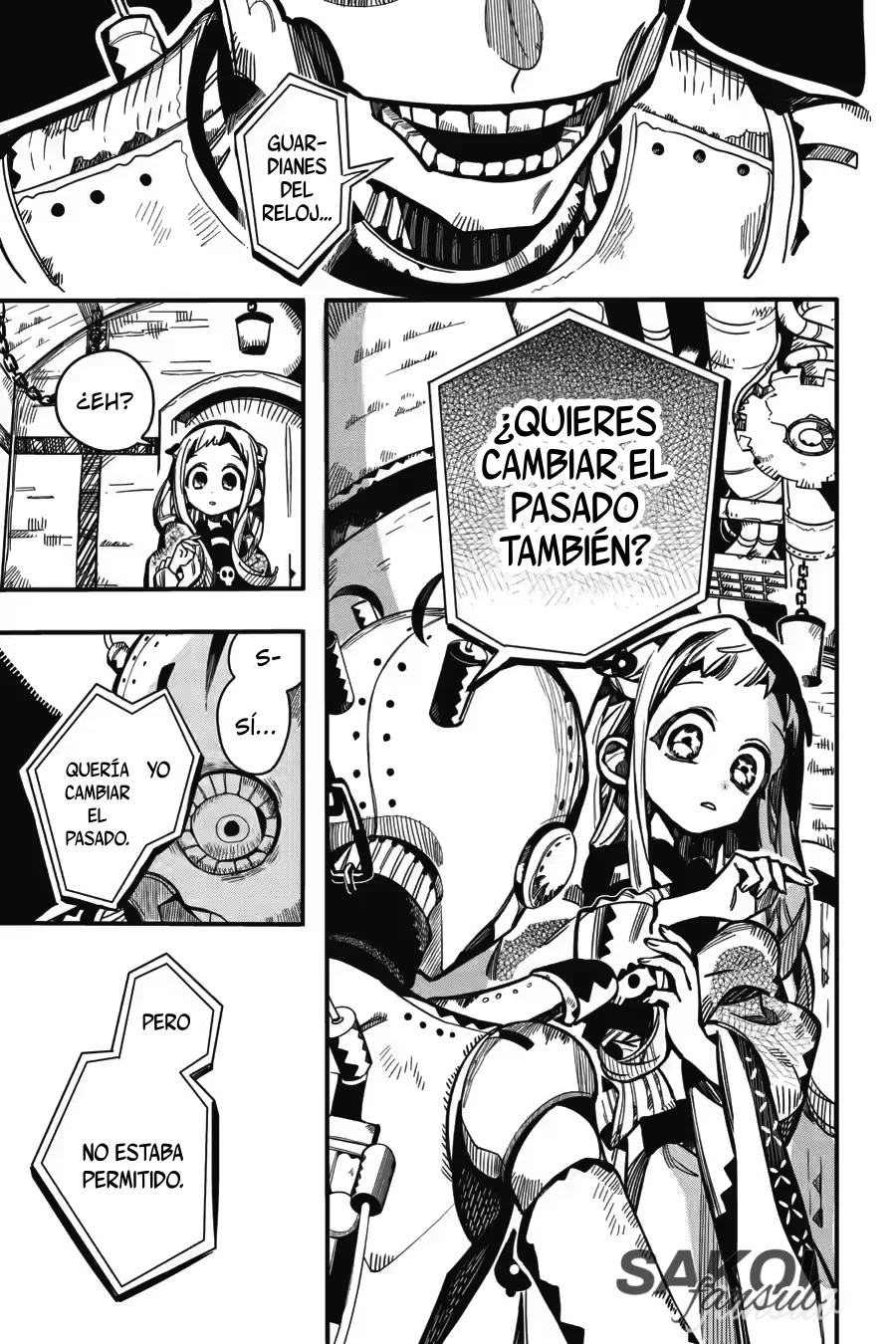 Jibaku Shounen Hanako-kun Capítulo 124 - Página 19