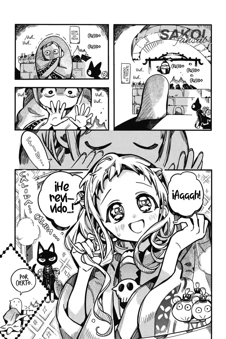 Jibaku Shounen Hanako-kun Capítulo 124 - Página 9