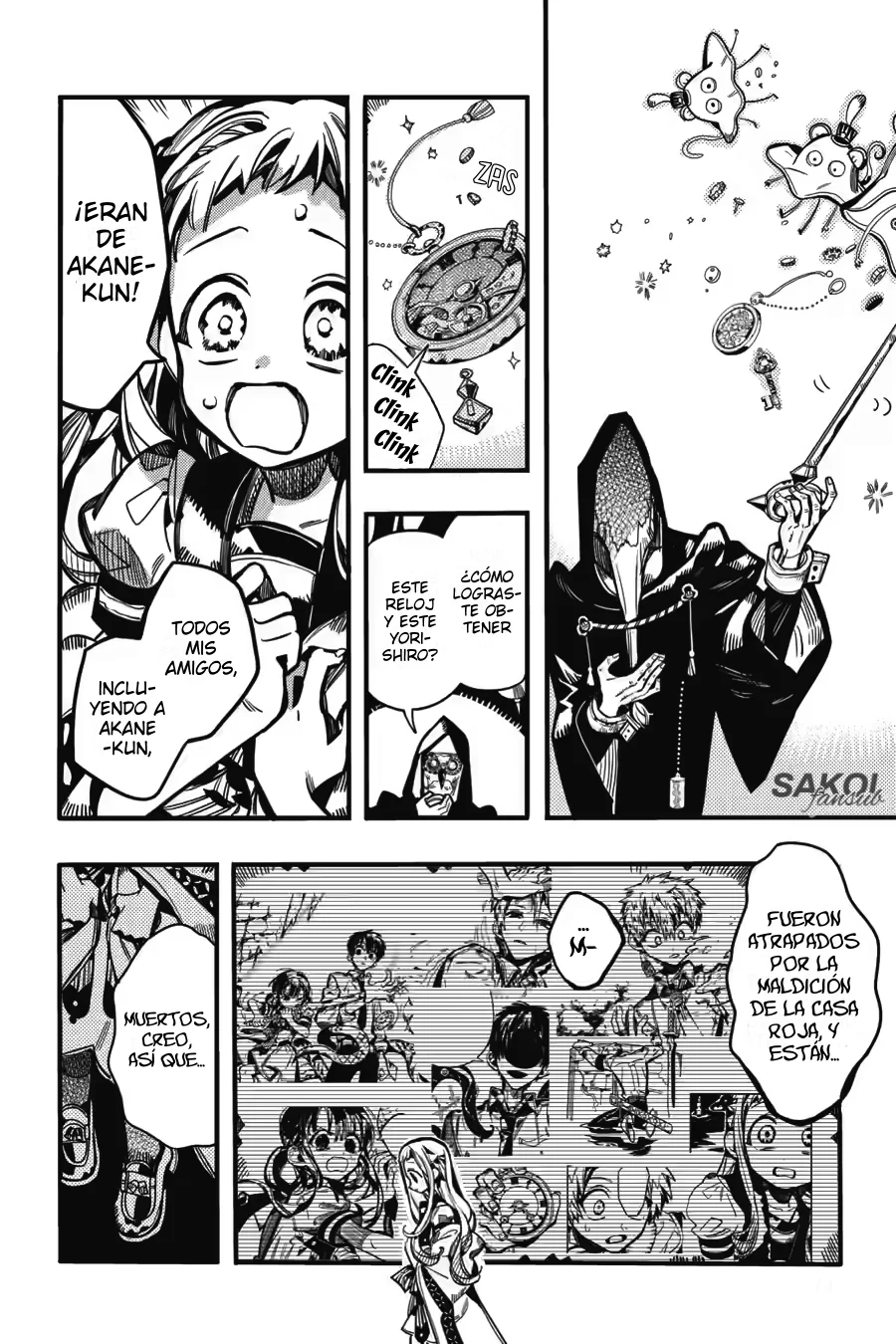 Jibaku Shounen Hanako-kun Capítulo 125 - Página 15