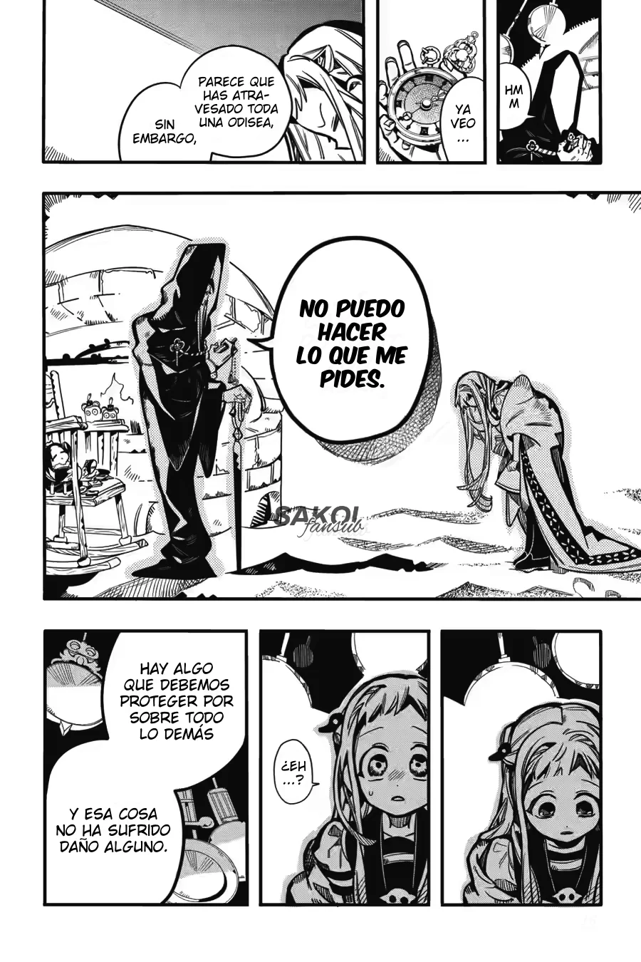 Jibaku Shounen Hanako-kun Capítulo 125 - Página 17