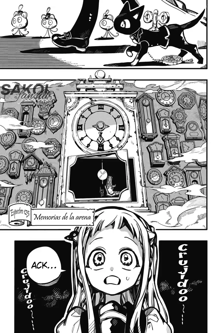 Jibaku Shounen Hanako-kun Capítulo 125 - Página 3