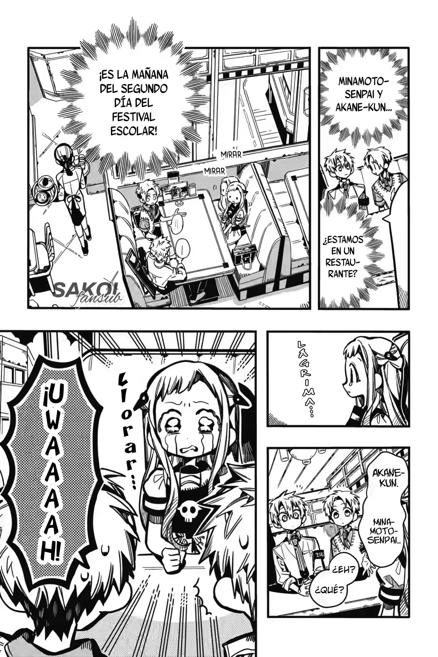 Jibaku Shounen Hanako-kun Capítulo 126 - Página 15