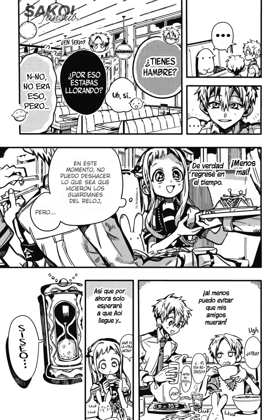 Jibaku Shounen Hanako-kun Capítulo 126 - Página 17